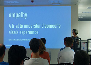 talking at UX Antwerp about empathy